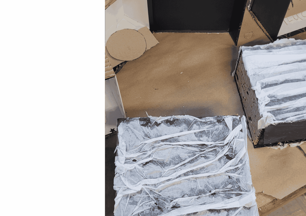 Drachenbuchbox mit Seidenpapier Einband