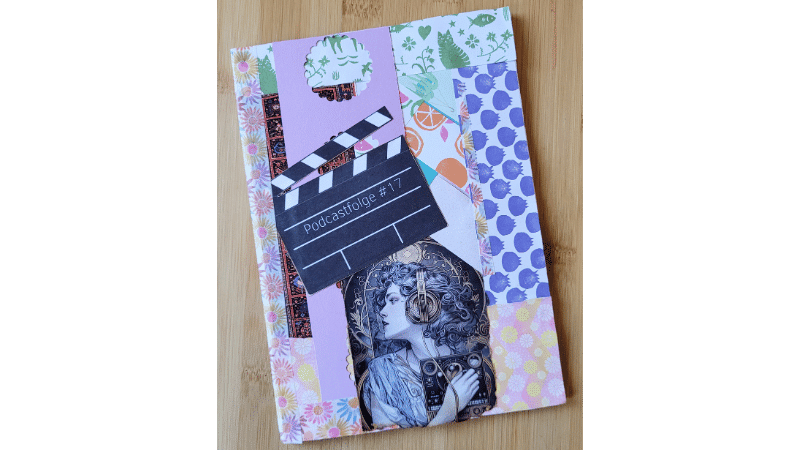 Werbe Zine für Podcast mit Lisa Scheler kreativverbunden